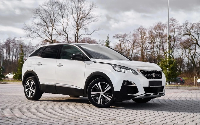 Peugeot 3008 cena 69900 przebieg: 189000, rok produkcji 2017 z Nysa małe 466